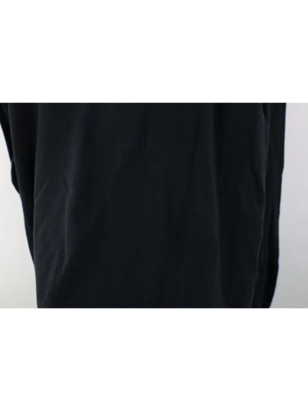 Vintage Y2K Ralph Lauren Mens XL Faded Custom Fit Long Sleeve Polo Shirt Black